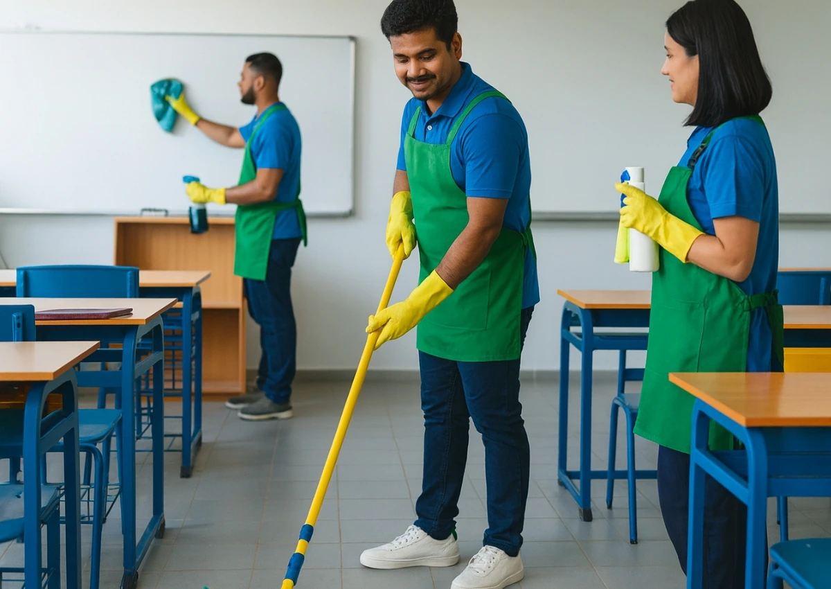 Retail School Cleaning